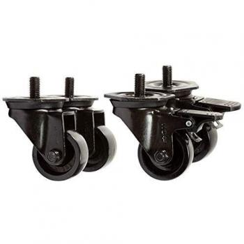 LogiLink Wheels 19” per Armadio Rack 600kg – Nero