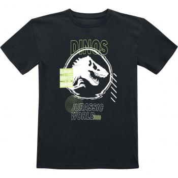T-Shirt Nera Jurassic World