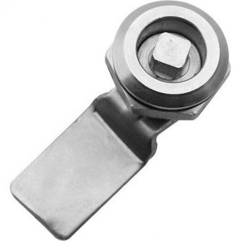 Triangular Lock for Trash Bins and Elevators