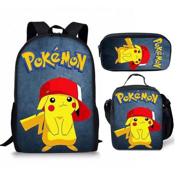 Ensemble de 3 Pièces Pikachu Pokémon