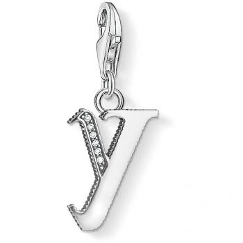 Tienda Thomas Sabo: Colgante Charm Y en Plata
