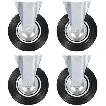 200 mm Fixed Casters