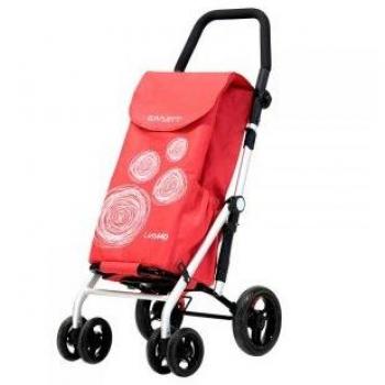 Carlett Lett440 Deluxe Flexi‑Cart: Klappbarer Wagen, 6 Räder, Parkbremsen