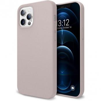 Funda suave morada para iPhone 12 Pro Max