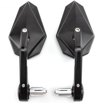 Rétroviseur de Barre de Moto en Aluminium