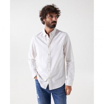 Camisa slim de algodón cruda Salsa Jeans