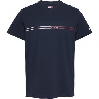 T-shirt Tommy Jeans Blu Navy per Uomo