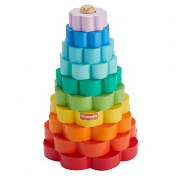 Fisher-Price Ring-Stapelspielzeug aus Holz