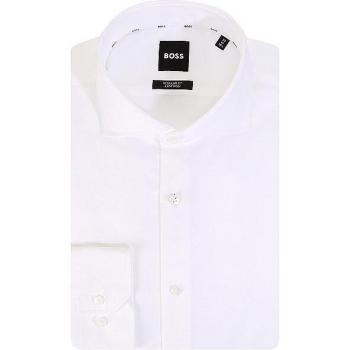 BOSS Herren Businesshemd Regular Fit Weiss 45