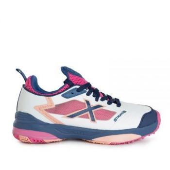 Scarpe Padel Munich Stratos 08 Blu Rosa