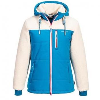 Schietwetter Hybridjacke für Damen „Sturmfrei Lara“ mit Kapuze