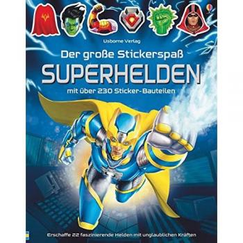 Der große Stickerspaß: Superhelden