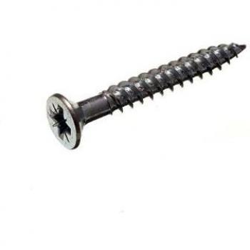 Premium Quality POZI TWINTHREAD Wood Screws Countersunk ZP No. 7 x 1 1/4 Inch