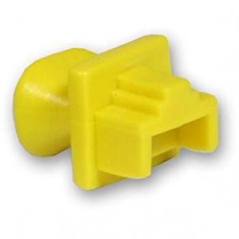 RJ-45 Buchsenstaubschutz, gelb von Good Connections
