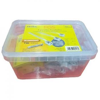 Kit Etelec Fascette Stringitubo + 100 tasselli TX6