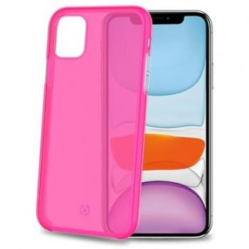 Celly NEON1001PK custodia per iPhone 11 rosa, cover in TPU da 15.5 cm (6.1)