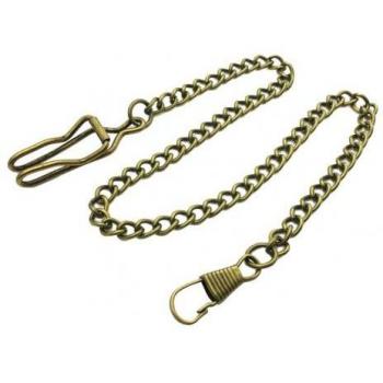 Vintage Frauenhandtasche: Halfter, Kette & Uhr