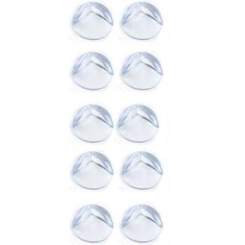10 PCS Clear Ball Shape Table Corner Protectors