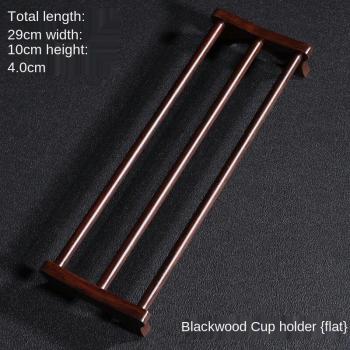 Elegant Ebony Tea Ceremony Tray