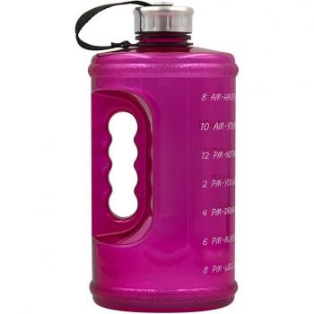 Outdoor Cycling Water Bottle 2.2L with Time Marker