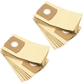 20 Sand-Coloured Vacuum Cleaner Bags for afk bs 1500