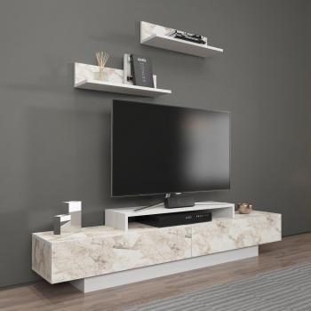 Decorotika Lusi 180 Cm TV Unit with Shelves