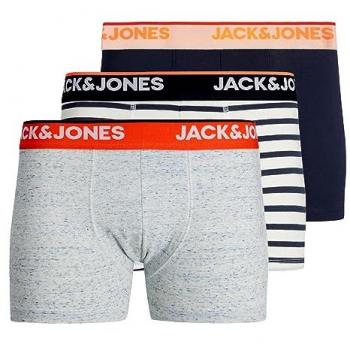 JACK & JONES Boxer 'Dave' grigio sfumato