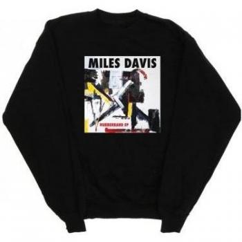 Miles Davis Herren Sweatshirt Rubberband EP L weiß