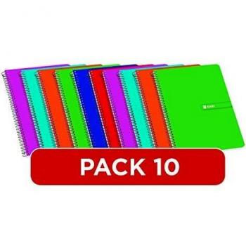 Enri A4 80‑Page Grid Notebooks Bundle