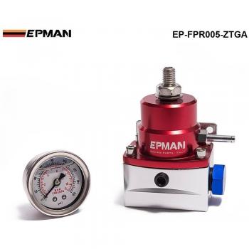 Régulateur de pression de carburant ajustable en aluminium EPMAN AN6 W 1/8 NPT pour FORD MONDEO TDCi sans jauge