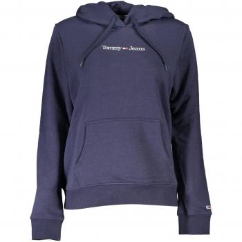 Veste pull molletonnée Tommy Hilfiger bleu SF18635