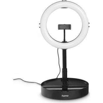 Anneau de lumière LED RGB Hama – 102, 29 nuances, contrôle à distance