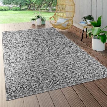 Stilvoller Balkon-Teppich, wetterfest, 120 cm, Paco Home