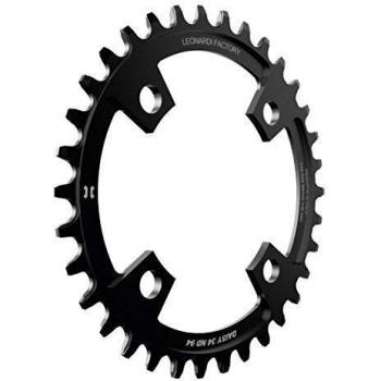 Leonardi Plato de Bicicleta Daisy BCD 94, Hombre, Negro, 34