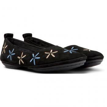 Bailarinas Camper Twins Rign K201513-001 Modelo Negro