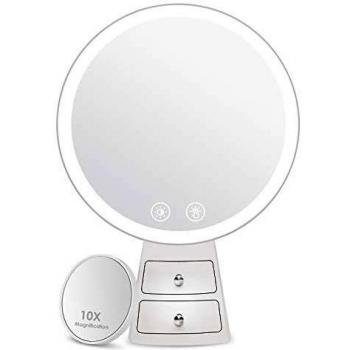 Auxmir Premium-Make-up Spiegel – RGB LED & Touchsteuerung