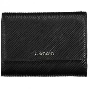 Calvin Klein CK Elevated Trifold MD Saffiano Noir – Sac à Billets