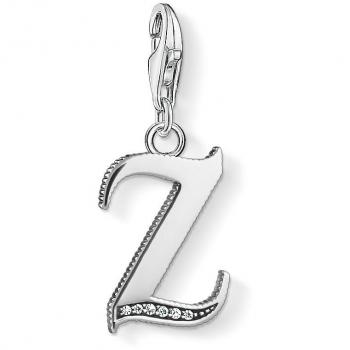 Colgante de plata letra Z