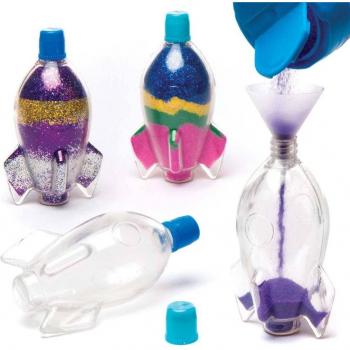 Rocket Sand Art Bottles (Set of 5) Craft Kits