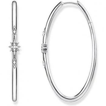 CR631-643-14 Pendientes de aro mujer Thomas Sabo en plata
