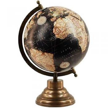 TerraSphere Rotatif Noir 33 cm avec Base