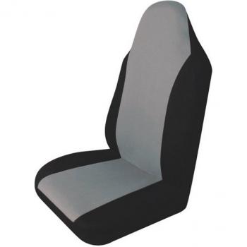 Housse de siège avant universelle multicolore pour voiture, 1 unité, beige