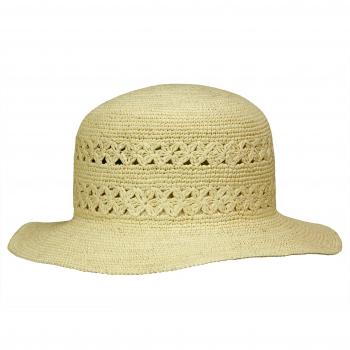 Moriah Mayser Panama Crochet Cloche – Lady’s Natural Color, S (55–56 cm)