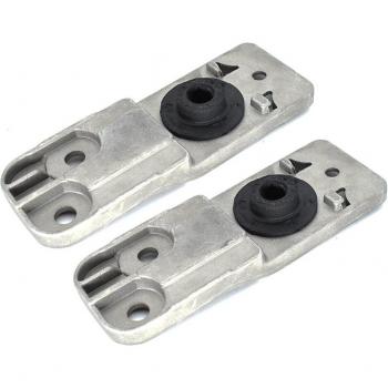 2X Radiator Lower Mount Rubber Bushing Bracket Holder for Vauxhall Astra J