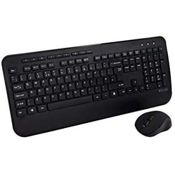 V7 Palm Rest Wireless Keyboard and Mouse Bundle