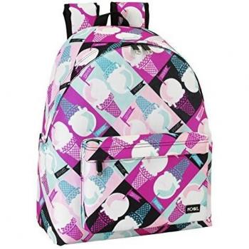 Mochila Moos Ice Cream Rosa 40cm