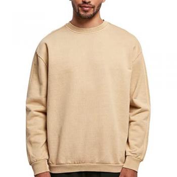 Sudadera Urban Classics Heavy Terry Tinte en Prenda Crew