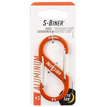 Mosquetón Aluminio Nite Ize S-Biner Color Naranja