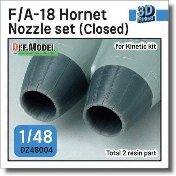 DZ48004 DEF.MODEL 1/48 Hornet Bico Conjunto Cerrado (USA/Canada)