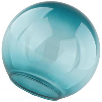 Lámpara Colgante de Vidrio Vintage Azul 13cm